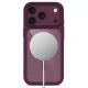 Tech-Protect MagOne CC MagSafe dėklas ir 2 apsauginiai stiklai iPhone 18 / 17 Pro Max, Dark Cherry