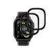 Apsauginis stiklas Tech-Protect Glass Ring, skirta Apple Watch Ultra 49 mm, 2 vnt., juodas