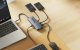 Daugiafunkcis USB-C šakotuvas Blitzwolf BW-NEW TH8 10-in-1, sidabrinis