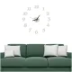 DIY Wall Clock, Stick-on, Silver