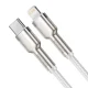 USB-C to Lightning Cable Baseus Cafule 20W 2m White