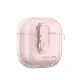 Ausinių dėklas AmazingThing Minimal Case skirtas AirPods 4, rožinis