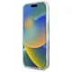 Guess dėklas iPhone 16 telefonui IML 4G MagSafe, mėlynas