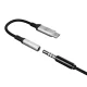 3mk USB-C į 3.5 mm Jack garso adapteris, sidabrinis