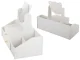 Cosmetic Organizer with Mirror and Drawers, White