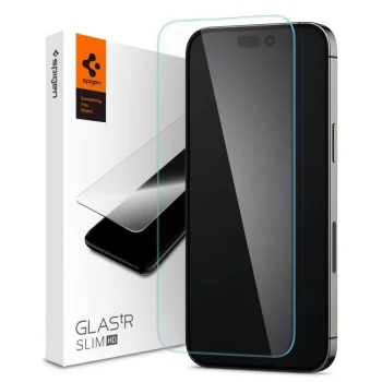 Spigen Glas.tR Slim apsauginis stiklas, skirtas iPhone 14 Pro Max