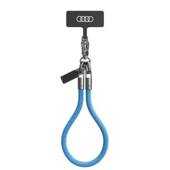 Audi Universal Phone Lanyard 28cm x 8mm - Blue