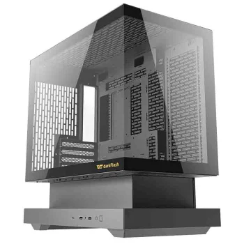Kompiuterio korpusas Darkflash F1 Black su 6 ARGB ventiliatoriais