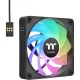 Thermaltake CT120 EX Reverse ARGB Sync korpuso ventiliatoriai 120mm (3 vnt.), juodi