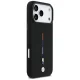 BMW M Silicon Tricolor Line MagSafe dėklas, skirtas iPhone 17 Pro Max, juodas