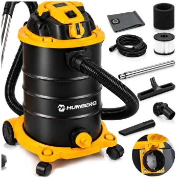 Humberg HM-408 sausojo ir drėgnojo valymo siurblys, 30 l, 1600 W