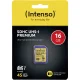 Intenso SDHC atminties kortelė 16 GB Class 10 UHS-I Premium