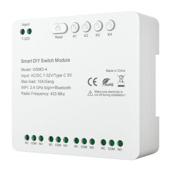 Avatto WSMD-4-32V Smart Switch Module (4 Channels)