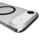 Puro Lite Mag dėklas, skirtas iPhone 17 Air, skaidrus su juodu žiedu