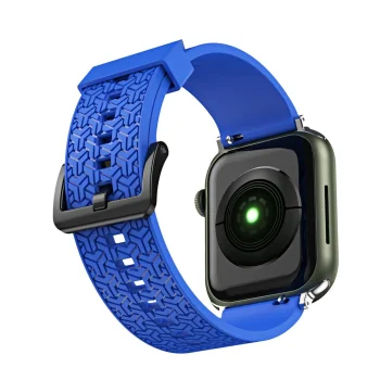 „Watch Strap Y“ dirželis „Apple Watch“ 42 / 44 / 45 mm, mėlynas