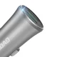 Dudao R6S išmanusis automobilinis įkroviklis 2x USB 3.4A, Sidabrinis