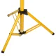 Maclean MCE583 darbinis stovas 2 prožektoriams, plieninis, 62-150 cm, geltonas