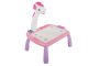Kids Drawing Projector - Table with Markers, Pink