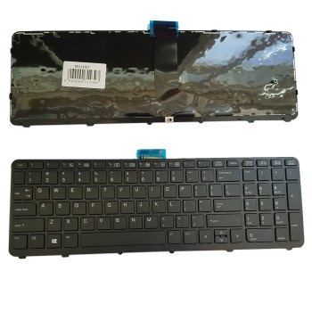 HP ZBook 15 G1 / G2, 17 G1 / G2 klaviatūra (US), juoda