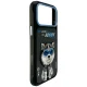 Nimmy Cool&Cute 2.0 Wolf dėklas telefonui iPhone 17 Pro, juodas
