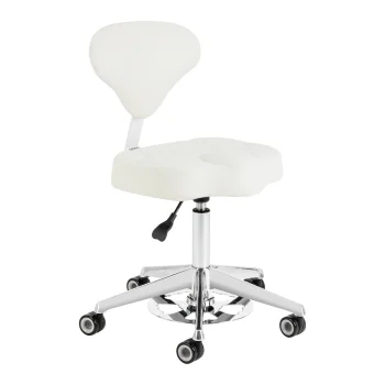 Kosmetologinė kėdė Azzurro 156-F Bump-Up, balta