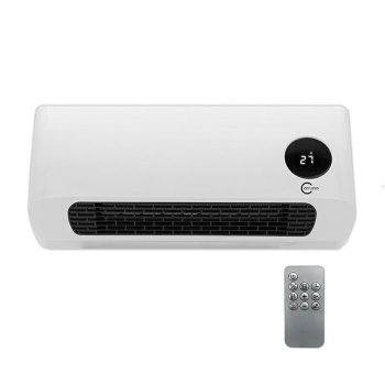 Elektrinė oro užuolaida-šildytuvas Carruzzo 115263 su pulteliu, 1000W/2000W