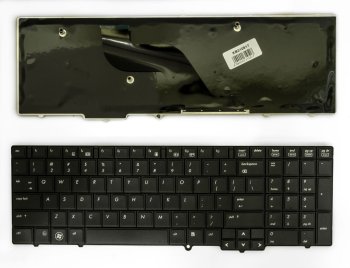 HP Elitebook 8540P / 8540W nešiojamojo kompiuterio klaviatūra, juoda