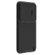Apsauginis dėklas Nillkin Textured S Case telefonui Samsung Galaxy S23+ su kameros dangteliu, juodas