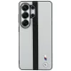 BMW M Perforated Stripe Logo MagSafe dėklas Samsung Galaxy S26 Ultra, pilkas