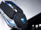 Wireless Gaming Mouse with RGB LED Backlight Rechargeable USB, Black