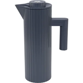 Alessi Plisse Thermal Jug 1 L, Grey