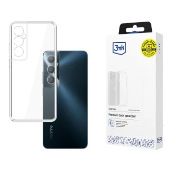 3MK Clear Case apsauginis dėklas Realme C65, skaidrus
