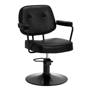 Hairdressing Chair Hair System Tru Noir, Black