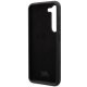Karl Lagerfeld Silicone Ikonik dėklas Samsung Galaxy S23 telefonui, juodas