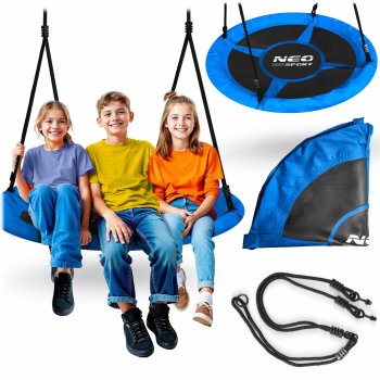 Neo-Sport Swingo 110 cm lizdo tipo sūpynės vaikams