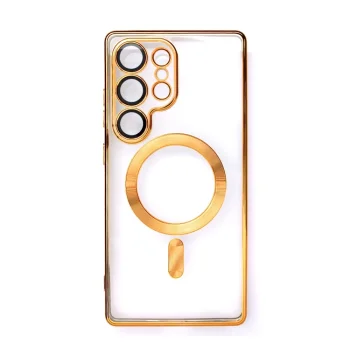 Electroplated dėklas su MagSafe skirtas iPhone 16e / 17e, auksinis