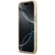 Guess IML Leopard Glitter MagSafe dėklas iPhone 17 Pro Max / 18 Pro Max, rudas