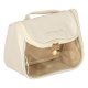 Large Travel Toiletry Bag Cosmetic Case Organizer for Men & Women, Beige