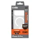 Dėklas SBS D3O Active, skirtas iPhone 18 Pro / 17 Pro, su MagSafe, skaidrus