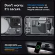 Dėklas Spigen iPhone 15 Pro Ultra Hybrid Mag Zero One, tamsiai pilkas