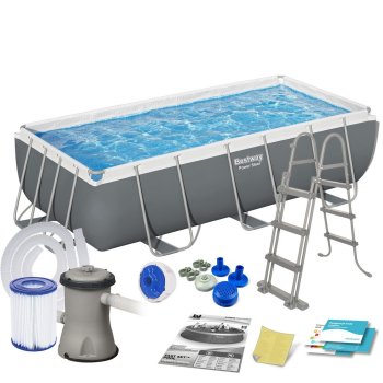 Bestway 56441 karkasinis baseinas 404x201x100 cm su siurbliu