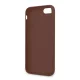 Guess 4G Stripe dėklas, skirtas Apple iPhone 7 / 8 / SE (2020/2022), rudas