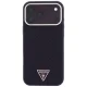 Dėklas Guess Kevlar Triangle Logo MagSafe, skirtas iPhone 17 Pro / 18 Pro, bordo
