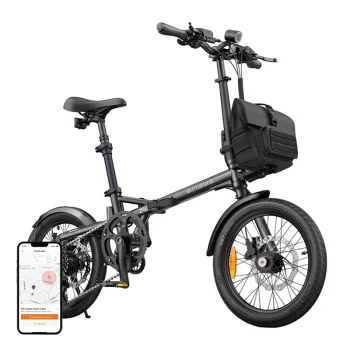 Sulankstomas elektrinis dviratis ENGWE ZIP 250W 16" (pilkas)