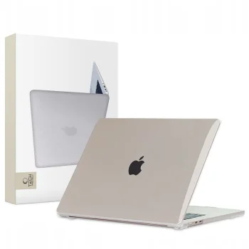 Tech-Protect SmartShell dėklas MacBook Air 15" M2/M3 (2023-2024), Skaidrus