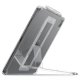 Apple iPad Pro 12.9 (2020 2021 2022) Spigen Airskin Hybrid \"S\" TPU Case Cover, Crystal Clear