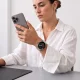 Tech-Protect Nylon Clasp dirželis Samsung Galaxy Watch 40 / 44 / 46 mm, smėlio (Starlight)
