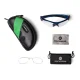 Rockbros 10069 dviračių akiniai su UV400 filtru, mėlyni