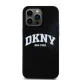 DKNY dėklas iPhone 14 Pro Max telefonui su MagSafe, juodas