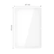Apsauginis stiklas Tech-Protect Glass Fit+ Xiaomi Redmi Pad Pro / 2 Pro 12.1 (2 vnt.), skaidrus